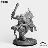 Tabletop Terrain Miniature DK Horseman King