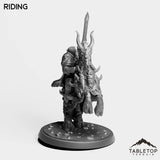 Tabletop Terrain Miniature DK Horseman King