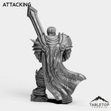 Tabletop Terrain Miniature DK Horseman King