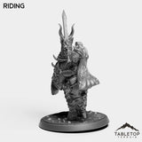 Tabletop Terrain Miniature DK Horseman King