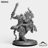 Tabletop Terrain Miniature DK Horseman King