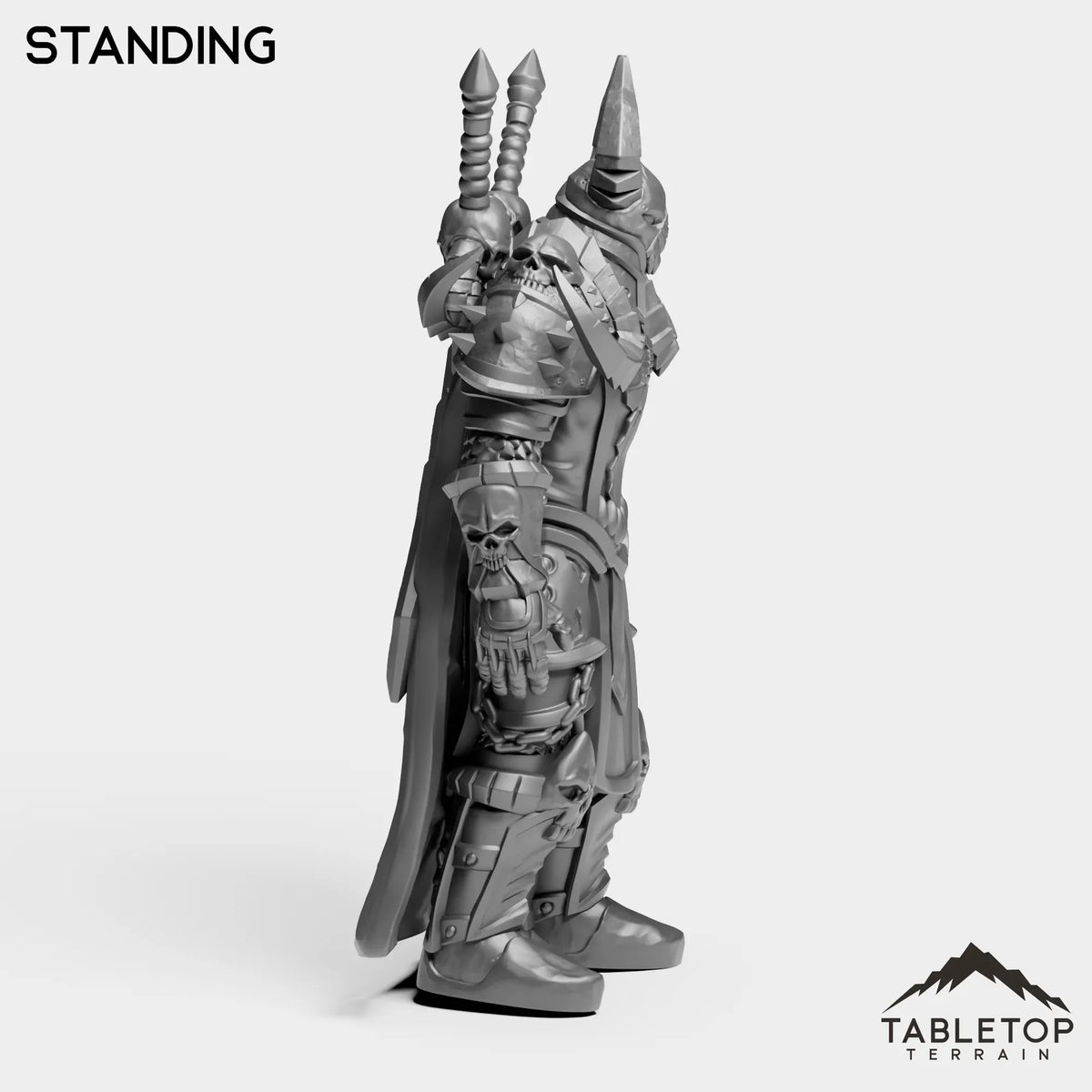 Tabletop Terrain Miniature DK Horseman Leader