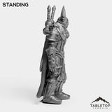 Tabletop Terrain Miniature DK Horseman Leader