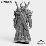Tabletop Terrain Miniature DK Horseman Leader