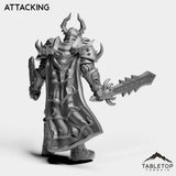 Tabletop Terrain Miniature DK Horseman Leader