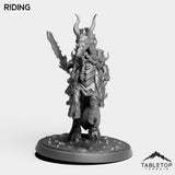 Tabletop Terrain Miniature DK Horseman Leader