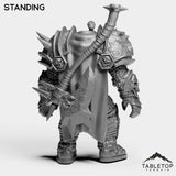 Tabletop Terrain Miniature DK Horseman Orc
