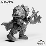 Tabletop Terrain Miniature DK Horseman Orc