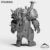 Tabletop Terrain Miniature DK Horseman Orc