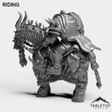 Tabletop Terrain Miniature DK Horseman Orc