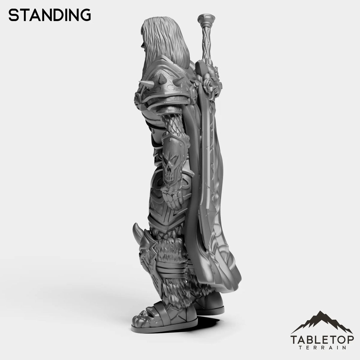 Tabletop Terrain Miniature DK Horseman Priestess