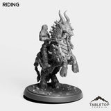 Tabletop Terrain Miniature DK Horseman Priestess