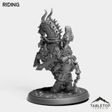 Tabletop Terrain Miniature DK Horseman Priestess