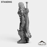 Tabletop Terrain Miniature DK Horseman Priestess