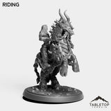 Tabletop Terrain Miniature DK Horseman Priestess