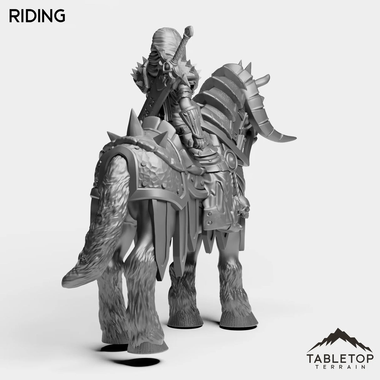Tabletop Terrain Miniature DK Human Female