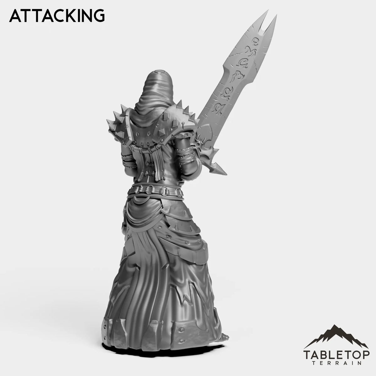 Tabletop Terrain Miniature DK Human Female