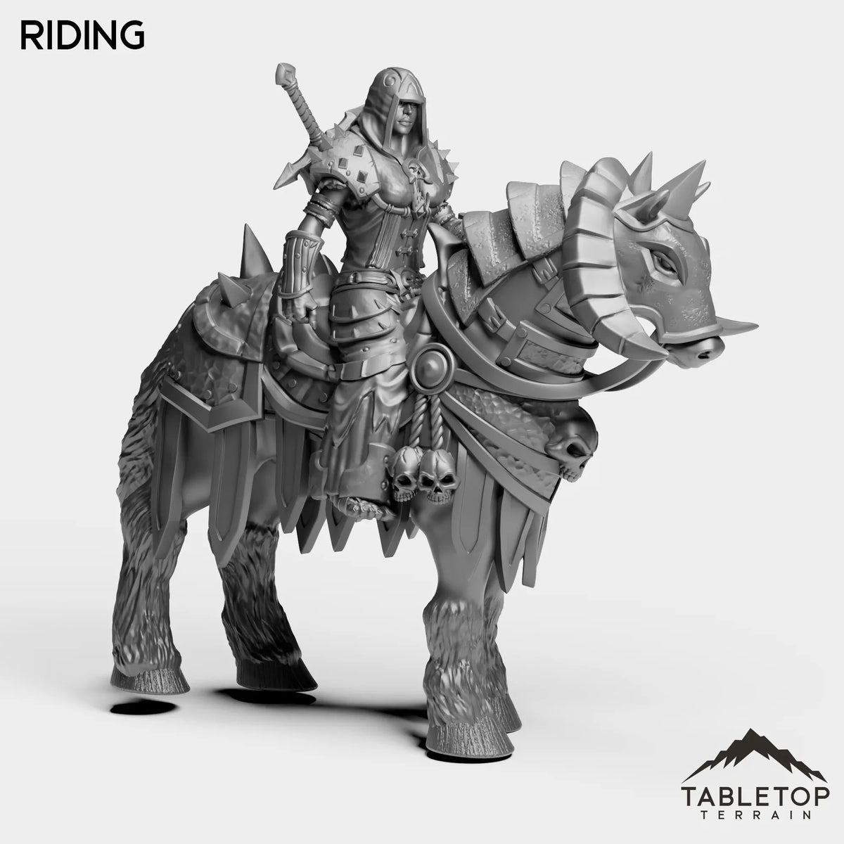Tabletop Terrain Miniature DK Human Female