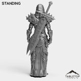 Tabletop Terrain Miniature DK Human Female