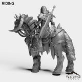 Tabletop Terrain Miniature DK Human Female