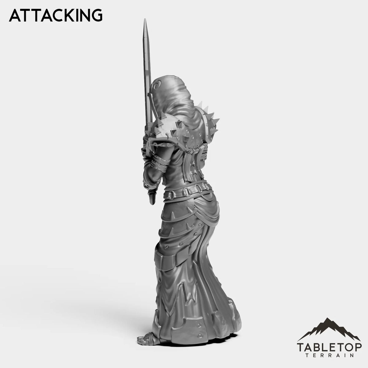 Tabletop Terrain Miniature DK Humans Female