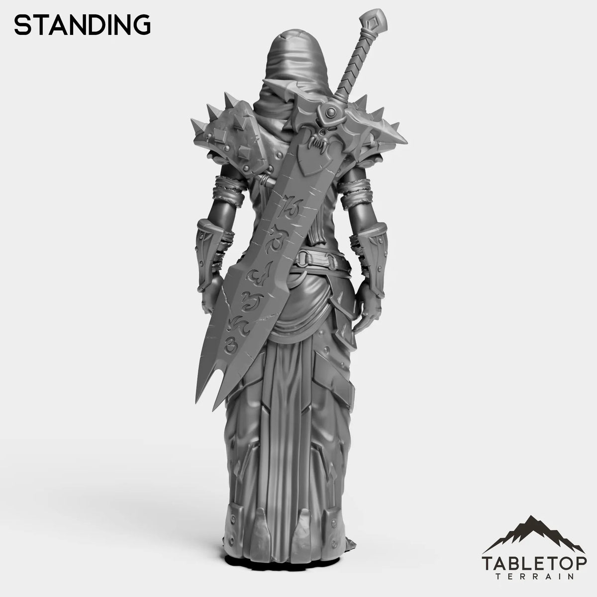 Tabletop Terrain Miniature DK Humans Female