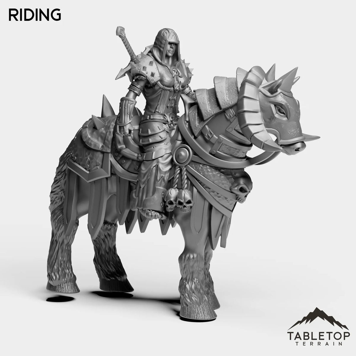 Tabletop Terrain Miniature DK Humans Female