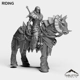 Tabletop Terrain Miniature DK Humans Female