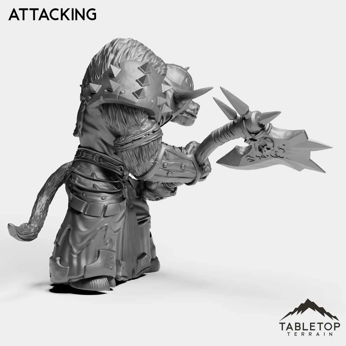Tabletop Terrain Miniature DK Minotaur