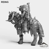 Tabletop Terrain Miniature DK Minotaur Female