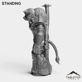 Tabletop Terrain Miniature DK Minotaur Female