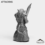 Tabletop Terrain Miniature DK Minotaur Female