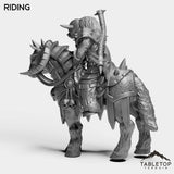 Tabletop Terrain Miniature DK Minotaurs Female