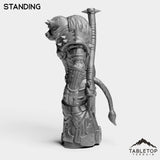 Tabletop Terrain Miniature DK Minotaurs Female