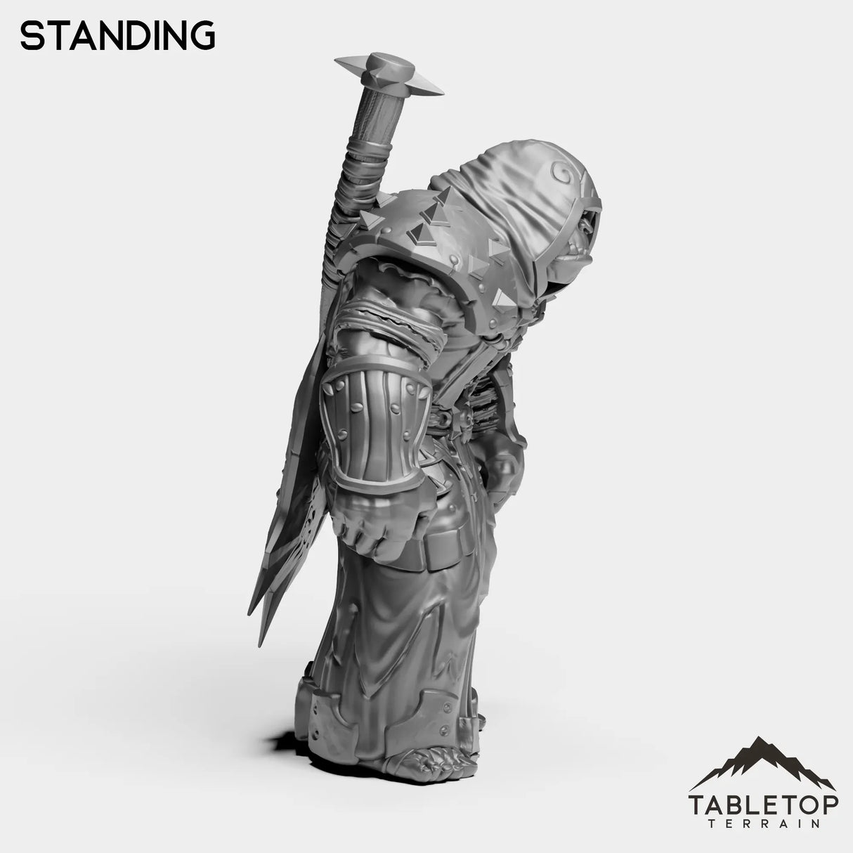 Tabletop Terrain Miniature DK Orc