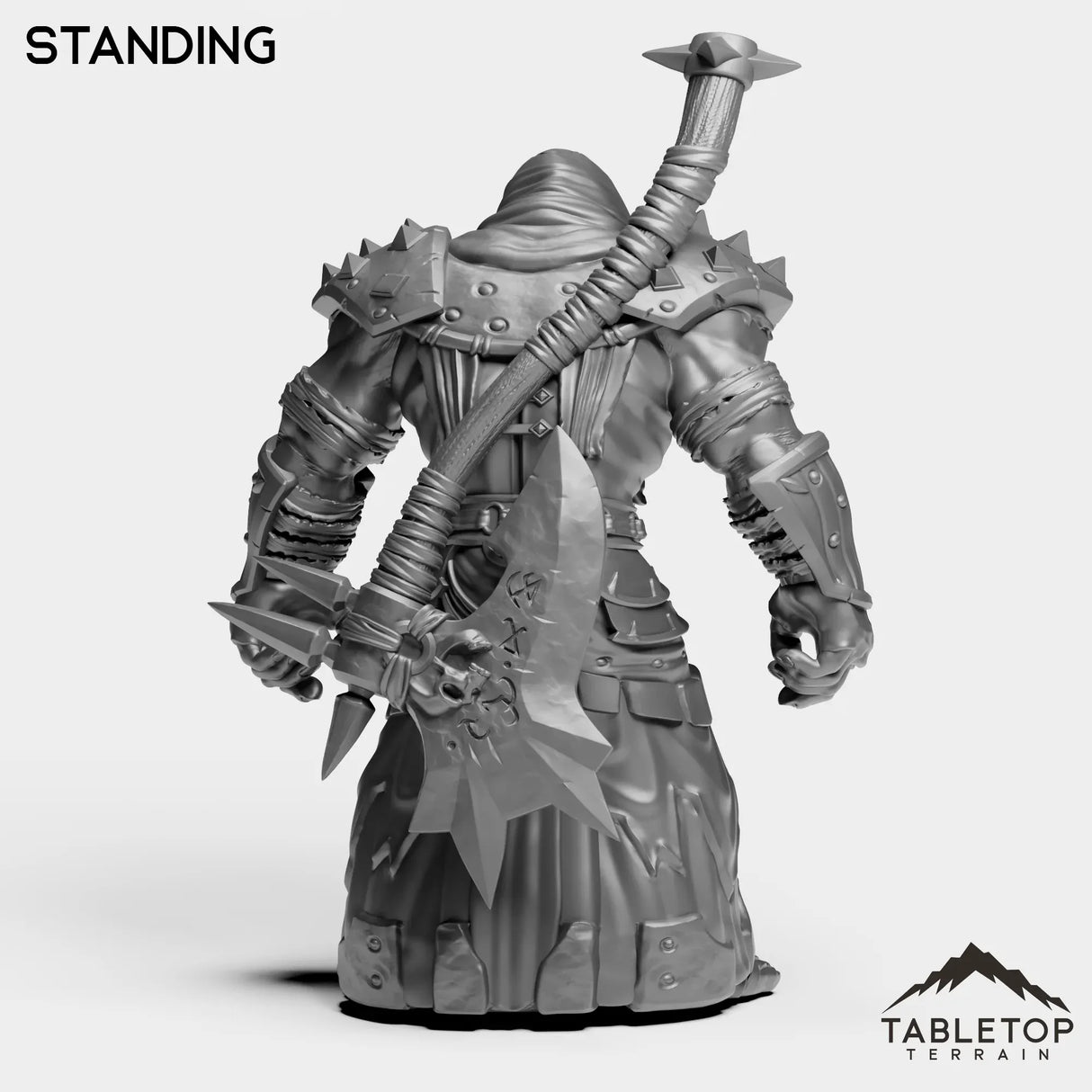 Tabletop Terrain Miniature DK Orc