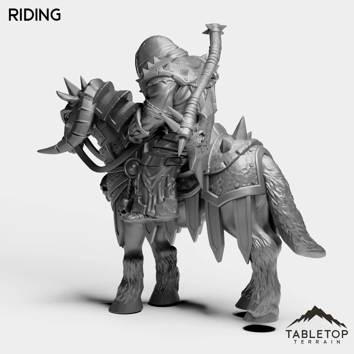Tabletop Terrain Miniature DK Orc