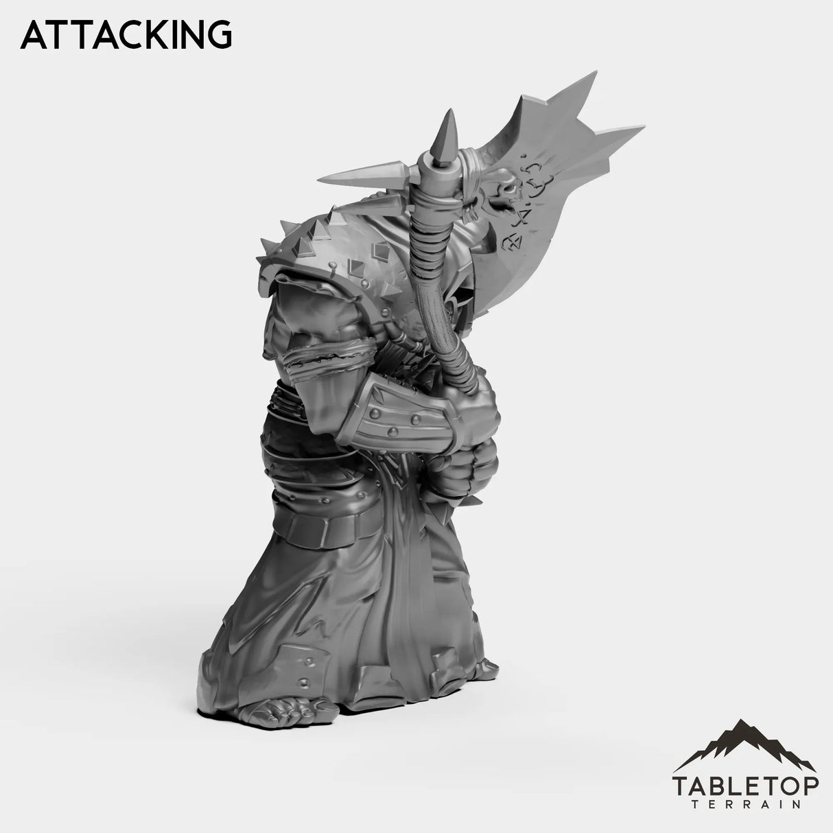 Tabletop Terrain Miniature DK Orc