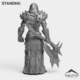 Tabletop Terrain Miniature DK Orc Female