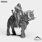 Tabletop Terrain Miniature DK Orc Female