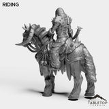 Tabletop Terrain Miniature DK Orc Female