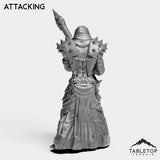 Tabletop Terrain Miniature DK Orc Female