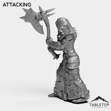 Tabletop Terrain Miniature DK Orc Female