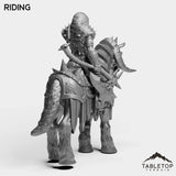 Tabletop Terrain Miniature DK Orc Female