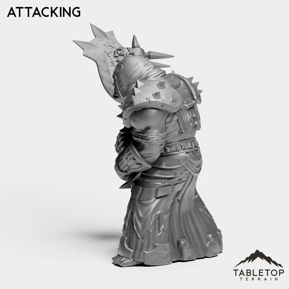 Tabletop Terrain Miniature DK Orcs