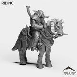 Tabletop Terrain Miniature DK Troll