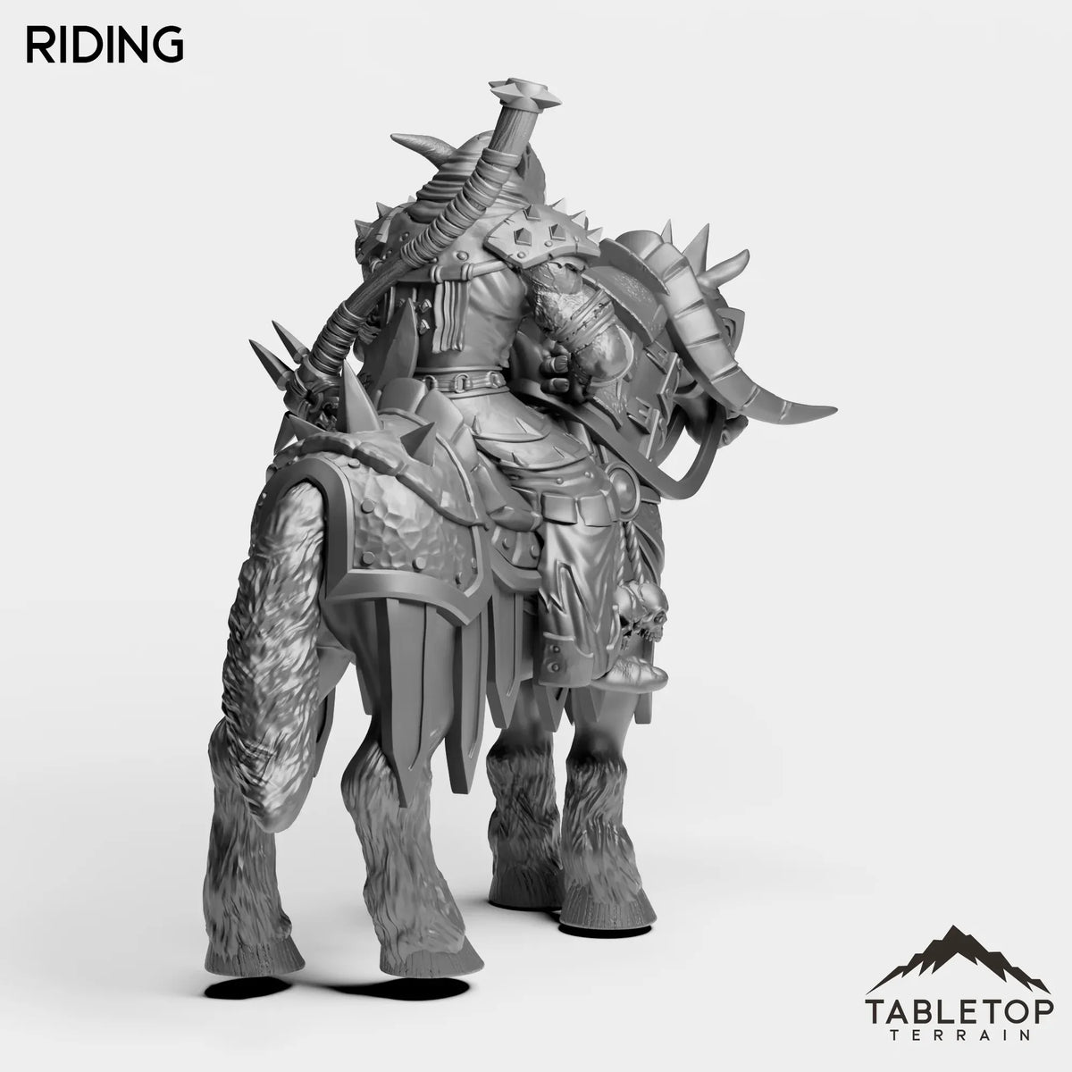Tabletop Terrain Miniature DK Troll