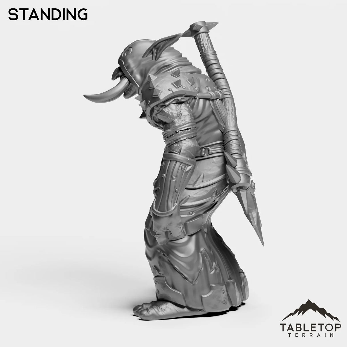 Tabletop Terrain Miniature DK Troll