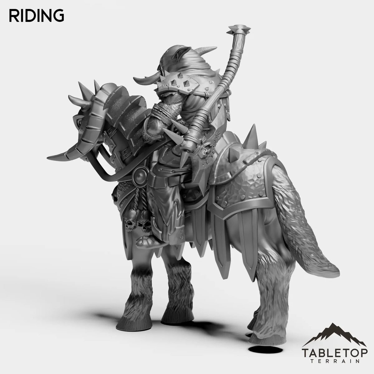 Tabletop Terrain Miniature DK Trolls