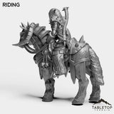 Tabletop Terrain Miniature DK Trolls Female